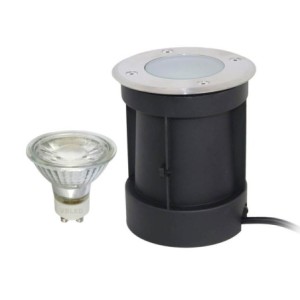 Swivel-Mounted LED Recessed Floor Spotlight with 5.5W Bulb