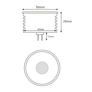 RGB+WW Illuminant Dimmable incl. Remote - MR16/GU5.3 -3000K 7W