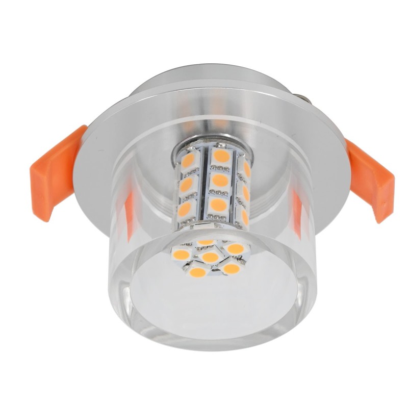 LED recessed luminaire with G4 bulb 12VDC 3W 3000K 300Lumen LED recessed luminaire with G4 bulb 12VDC 3W 3000K 300Lumen