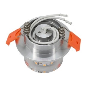LED recessed luminaire with G4 bulb 12V 4W 3000K 300Lumen