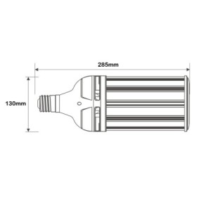 LED Cluster Bulb E40 120W LED Corn Bulb 6000K